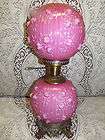 vintage fenton gone with the wind electric table lamp expedited 