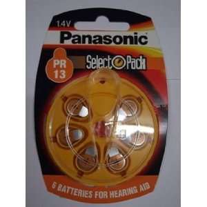  Panasonic Zinc Air Hearing Aid Batteries Pr13L X 6 Camera 
