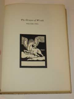 Steinbeck GRAPES OF WRATH Limited Ed. SIGNED by BENTON  