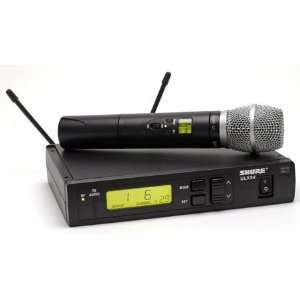  SHURE ULXS24/SM86 WIRELESS MIC SYSTEM ULX2 AND SM58 