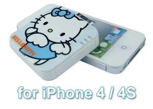 Hello Kitty White Backup Battery for iPhone 4/4S 3G 3GS iPod Touch 