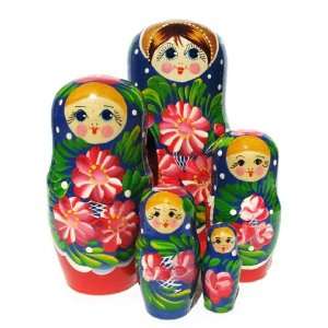    GreatRussianGifts New Dress nesting doll (5 pc) Toys & Games