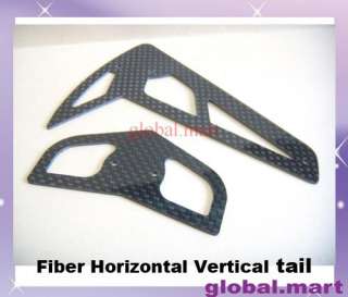 Carbon fiber Carbon Stabilizer Set F T REX 450 V2 144 S  