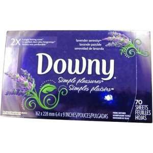  Downy Simple Pleasures Dryer Sheets Lavender Serenity 70 