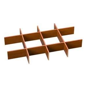    FreedomRail O Box Wood Drawer Dividers Cherry