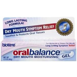 Biotene OralBalance Dry Mouth Moisturizing Gel 1.5 oz (Quantity of 5)