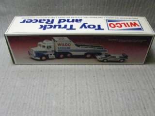 Wilco toy truck and racer 1992 1 / 15000 RARE FIND Hess  