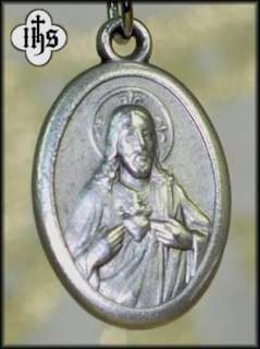 Our Lady of Mt Mount Carmel Scapular Medal + 925 Chain  