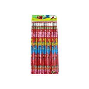   Sesame Street Stationery Elmo Pencils set (12 pcs pack) Toys & Games