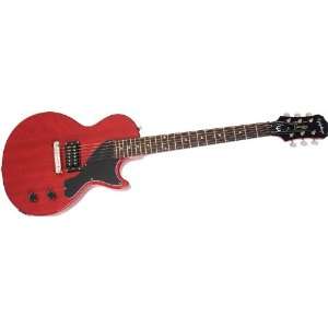  Epiphone Les Paul Junior Electric Guitar, Cherry Musical 
