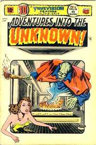   Adventures Into The Unknown   Comics Books on DVD   Golden Age Horror