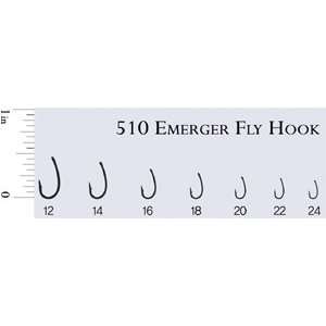  Fly Fishing Hook   JS 510 Emerger Hook   100 hooks   size 