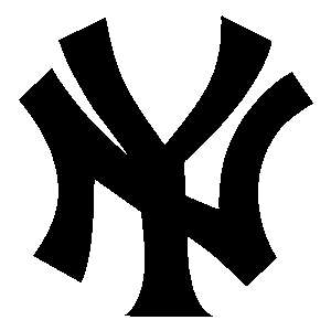 New York Yankees Logo 10 Auto Car Window Sticker Decal  