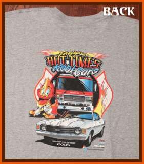 Hot Times Cool Cars Fire Rescue Department EMS T Shirt XXL  