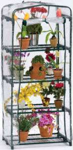 Portable Greenhouse FlowerHouse Plant Tower 4 Shelves  
