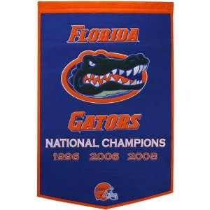   Gators 37x 24 Royal Blue Dynasty Felt Banner