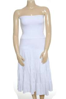 NEW INC Convertible Strapless Skirt Dress Sz L $60  