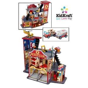  Deluxe Kids Fire Play Rescue Set Toys & Games