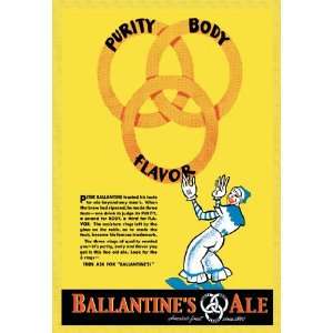   Ale   Purity, Body, Flavor 24X36 Giclee Paper