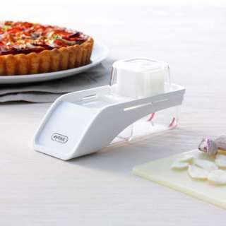 Food holder keeps the garlic clove in place and away from hands 