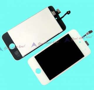 White Touch Screen Digitizer+LCD Display Assembly for Ipod Touch 4 