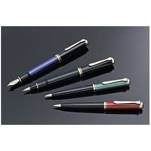  Pelikan Souveran 800 Fountain Pen   Green/Black, Medium 