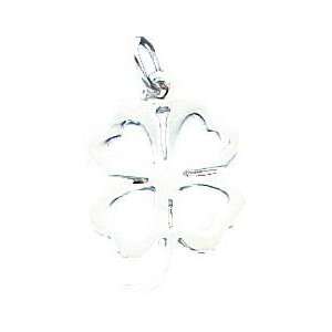  Sterling Silver 4 Leaf Clover Charm Jewelry