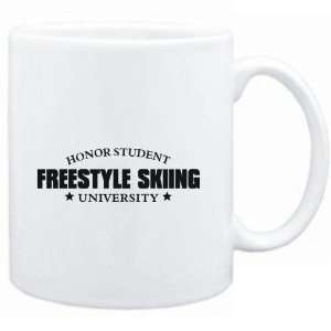 Mug White  Honor Student Freestyle Skiing University  Sports  