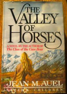 JEAN M. AUEL EARTHS CHILDREN SAGA, THE VALLEY OF HORSES 