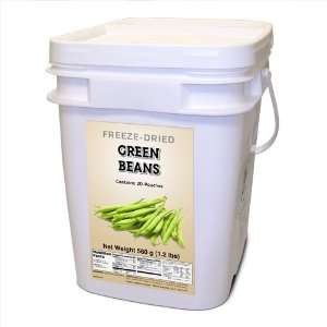 Freeze Dried Green Beans   160 servings Grocery & Gourmet Food