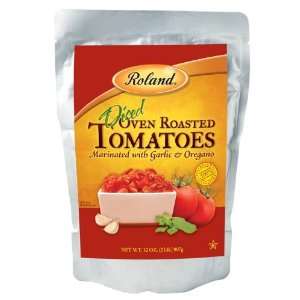 Roland Diced Tomatoes, Oven Roasted, 32 Ounce  Grocery 