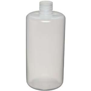  Azlon 301695 0001 LDPE Narrow Mouth Lab Sample Bottle with 