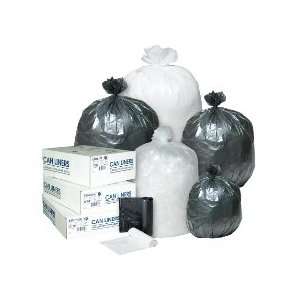  60 Gallon Clear Trash Bags 38x60 12 Mic 200 per Case 