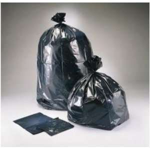  60 Gallon Garbage Bags Black Heavy Duty (1.5 Mil) 100/case 