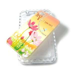   iPhone4 Girls flower iPhone 4 Protective case cover