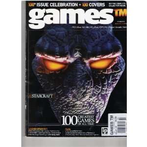  Games Magazine (Starcraft cover) (100 greatest games of 