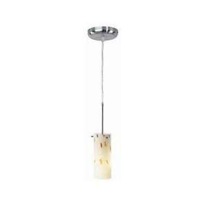 LS 18801PS PENDANT LAMP, PS W/COLORED GLASS SHADE, 60W/A TYPE by Lite 