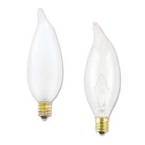  60CAC/CL130/ATH ATHALON 60W DECORATIVE CLEAR 130V BENT TIP 