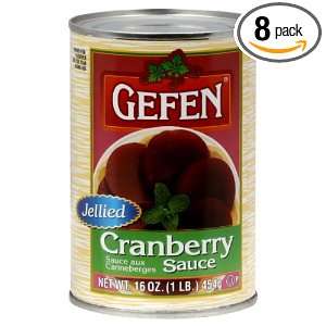 Gefen Cranberry Sauce Jelly, 16 Ounce Grocery & Gourmet Food