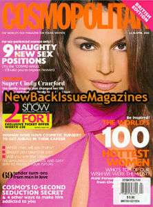 UK Cosmopolitan 4/00,Cindy Crawford,Jude Law,Friends,  
