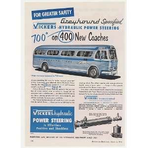  1954 Greyhound Bus Vickers Hydraulic Power Steering Print 