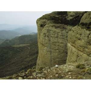  High Cliff Promitory Used by Griffon Vultures as a Rookery 