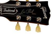 Tune Pros vintage style tuning machines with a 161 ratio.