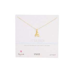  Dogeared Jewels Lifes A Beach Long Coral Branch Necklace 