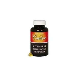 Vitamin A Natural 25000 IU   Helps Maintain Healthy Hair and Skin, 100 