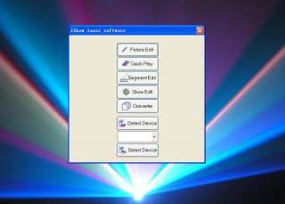 iShow ILDA Laser Light Control Software & USB Interface  