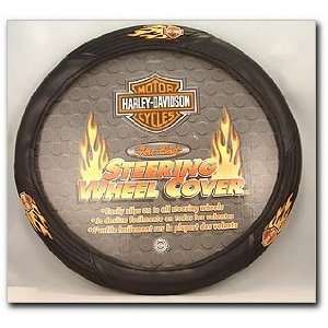   6370 Harley Davidson Fire Ball Style Steering Wheel Cover Automotive
