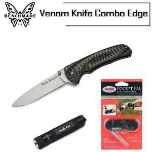  Benchmade Knife 13175S Venom Knife Combo Edge Folding 