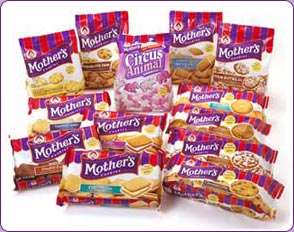 Mothers Taffy Sandwich Cookies, 16 Ounce Packages (Pack of 4)  