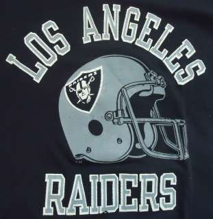 Mens Vtg Champion LOS ANGELES RAIDERS Soft & Thin T Shirt Fits Medium 